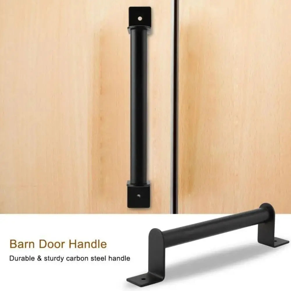 Long Base Barn Door Pull Knob Heavy Duty Modern Design Barn Door Hardware Easy Install Durable Door Pull Handle Closet Door