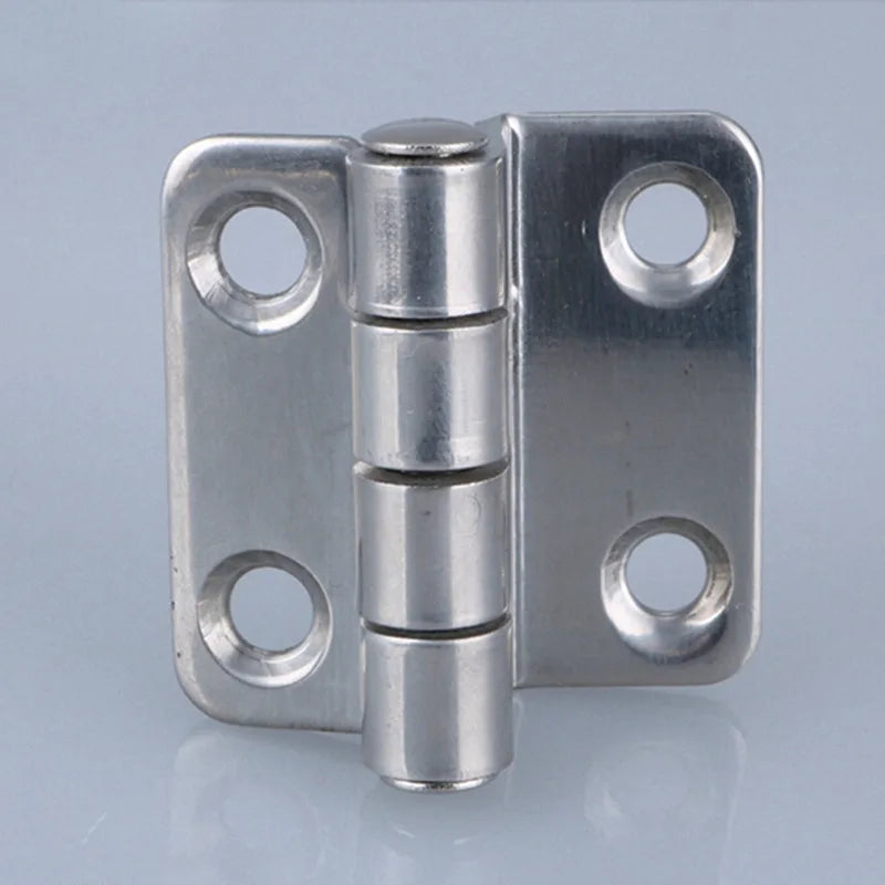 Cast Door Butt Hinges Four-section Stainless Steel Precision Casting Hinge For Yacht Furniture Doors Accessories