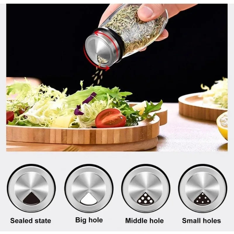 6-12 pcs Revolving Spice Rack Organizer Countertop, Spinning Spice Storage Rack Tower Organizer,Spice Seasoning Bottle Organizer