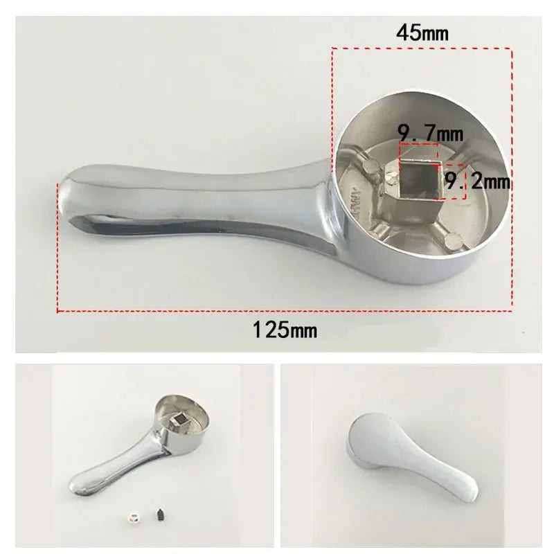 Bathroom Hot and Cold Faucet Basin Faucet Handle Accessories Handle Accessory Kitchen Sink Shower Handle Accessory