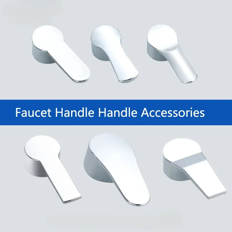 Bathroom Hot and Cold Faucet Basin Faucet Handle Accessories Handle Accessory Kitchen Sink Shower Handle Accessory