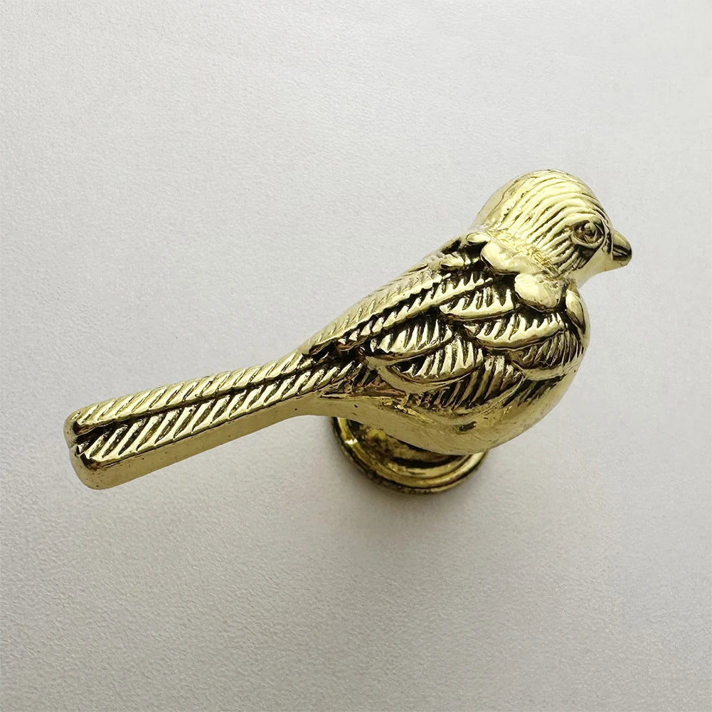 Cabinet Handle Bird Shaped Handle Drawer Knobs Kitchen Cupboard Pulls Wardrobe Door Handles Furniture Hardware Accessories ﻿