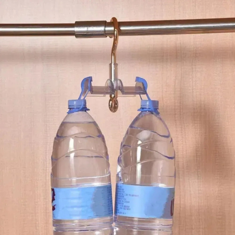 Quality Wardrobe Hanging Bag Hanger Space Saving Rotating Bag Storage Rack Thickening Belt Scarf Hanger Wardrobe