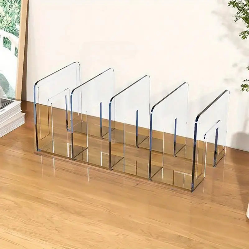 Handbag storage rack Organizer 4 Slots Transparent Closet Purse Storage rack Acrylic wardrobe Bag storage holder Purse Display