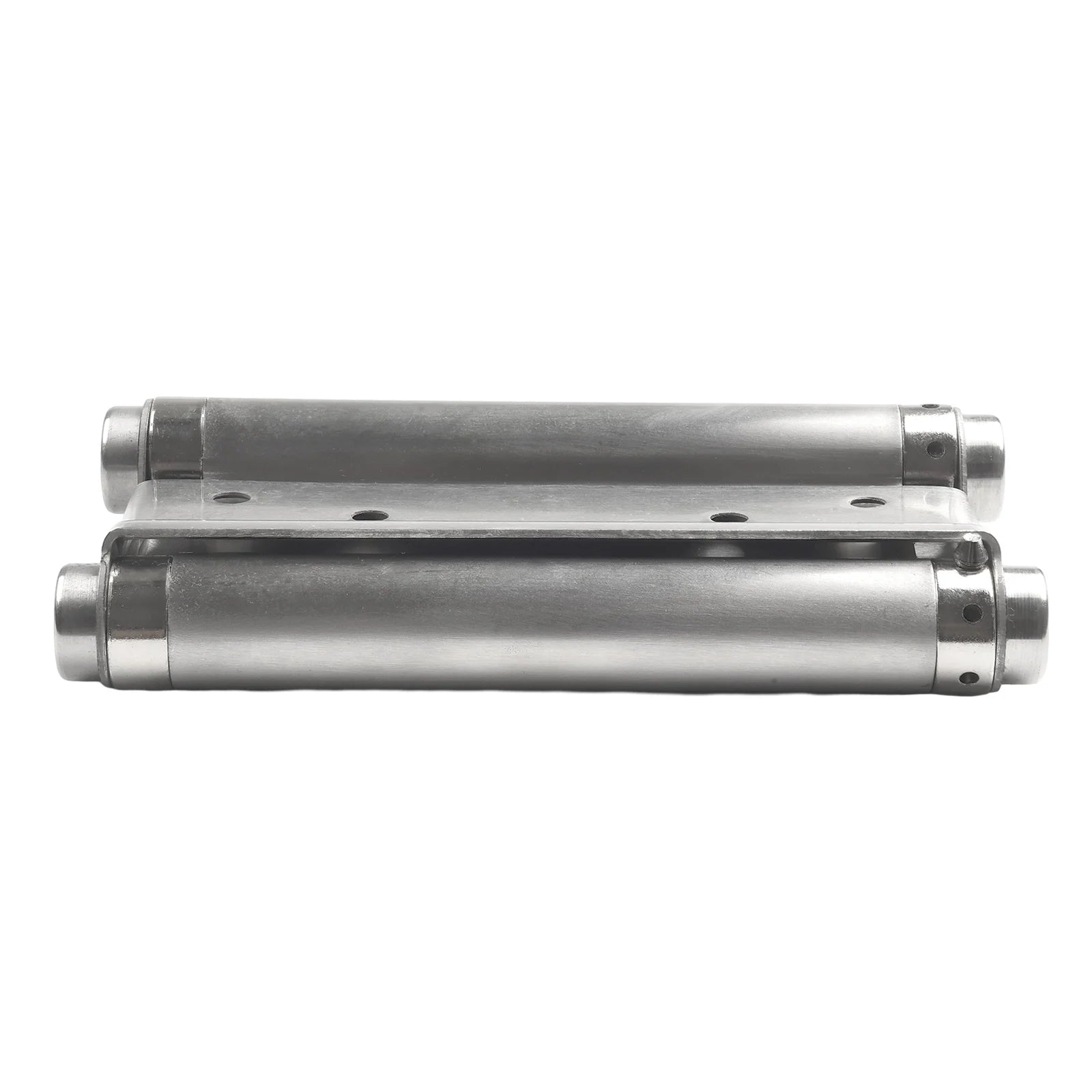 Double Spring Hinge Two-Way Free Door Hinge Stainless Steel  Automatic Door Closing Garage Door Hinges Fence Dedicated Hardware