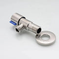 Bathroom Basin Sink Faucets Taps Angle Stop Valve Brass Black Finish G1/2" Shut Off Valve Bathroom Toilet Bidet Shower Water Tap