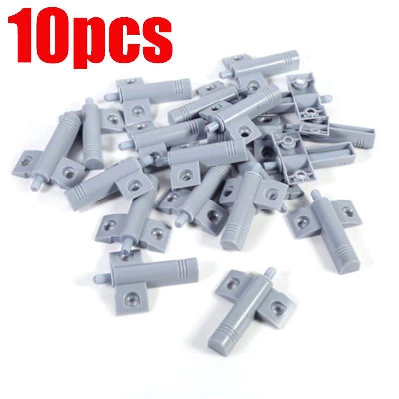 10PCS  Gray White Kitchen Cabinet Door Stop Drawer Soft Quiet Close Closer Damper Buffers For Furniture Hardware