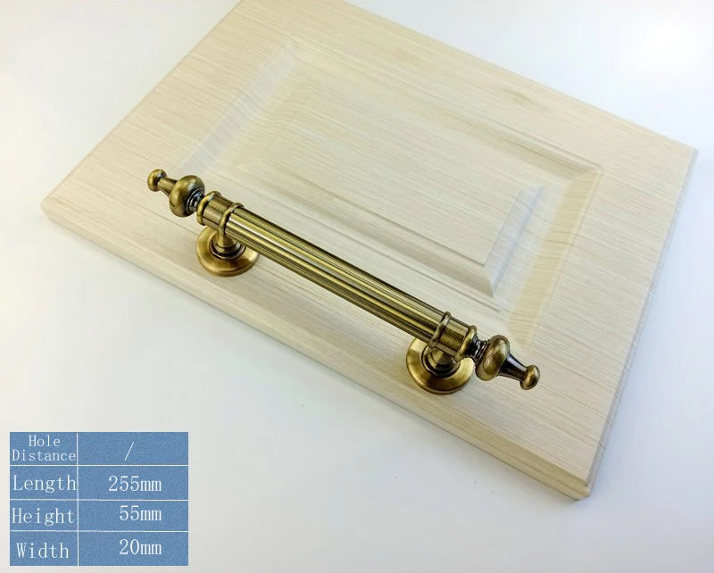 255mm/290mm/345mm Furniture Wooden Door Handle For Bathroom Bedroom Restaurant Sliding Door Handle Wardrobe Gate Pulls Handles
