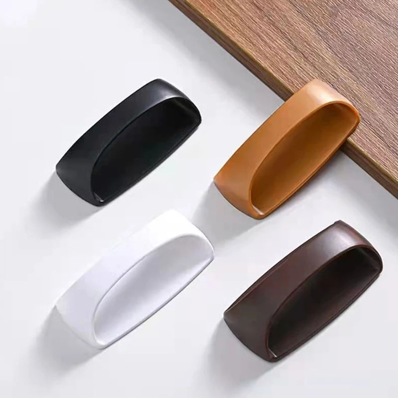Modern Self-adhesive Handles Minimalist Paste Door Dandles Wardrobe Pulls Handle Window Cabinet Drawer Knob Furniture Decor
