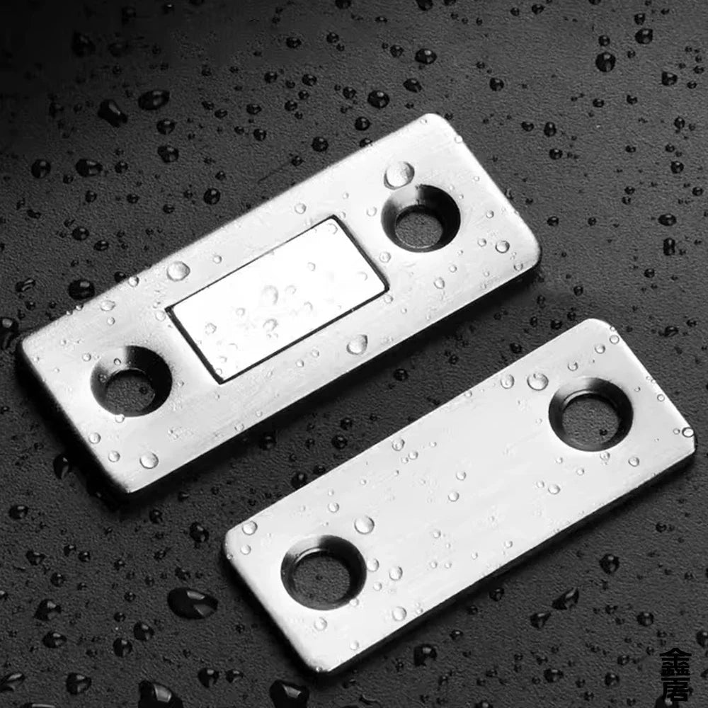 Magnetic Cabinet Catches Ultra Thin Door Strong Magnets Stopper Invisible Adhesive Drawer Magnet Lock for Kitchen Closet Closer