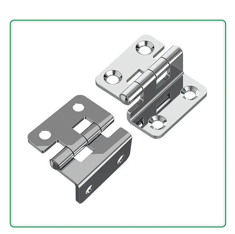 5pcs Stainless Steel 270 Degrees Opening and Closing Buffer Hinge Cabinet Door Mechanical Hinges Furniture Hardware with Screw