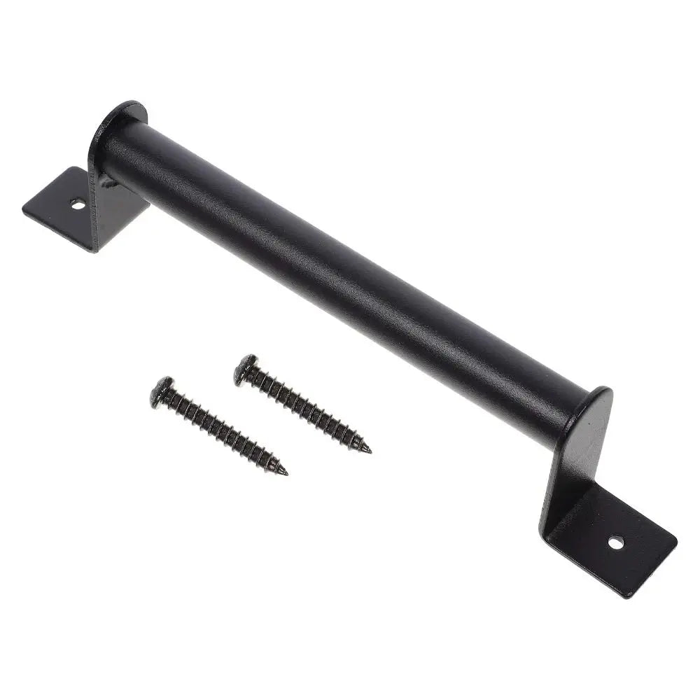 Long Base Barn Door Pull Knob Heavy Duty Black Sliding Barn Door Handle Modern Design Easy Install Barn Door Hardware