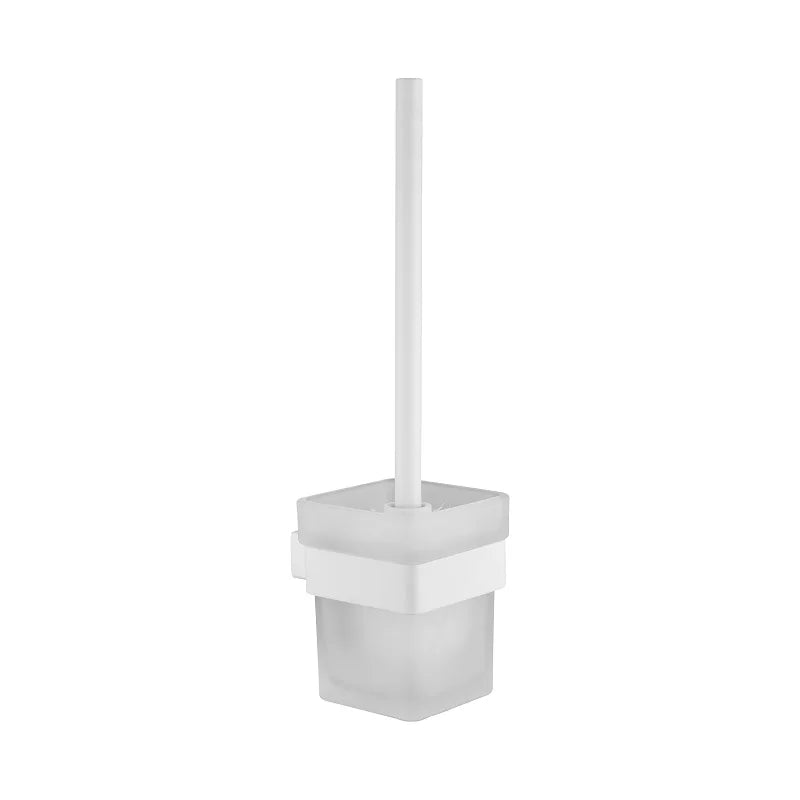 White Bathroom Accessories Towel Rack Shelf Toilet Brush Roll Paper Holder Toothbrush Holder Soap Dish Coat Holder Bath Hardware