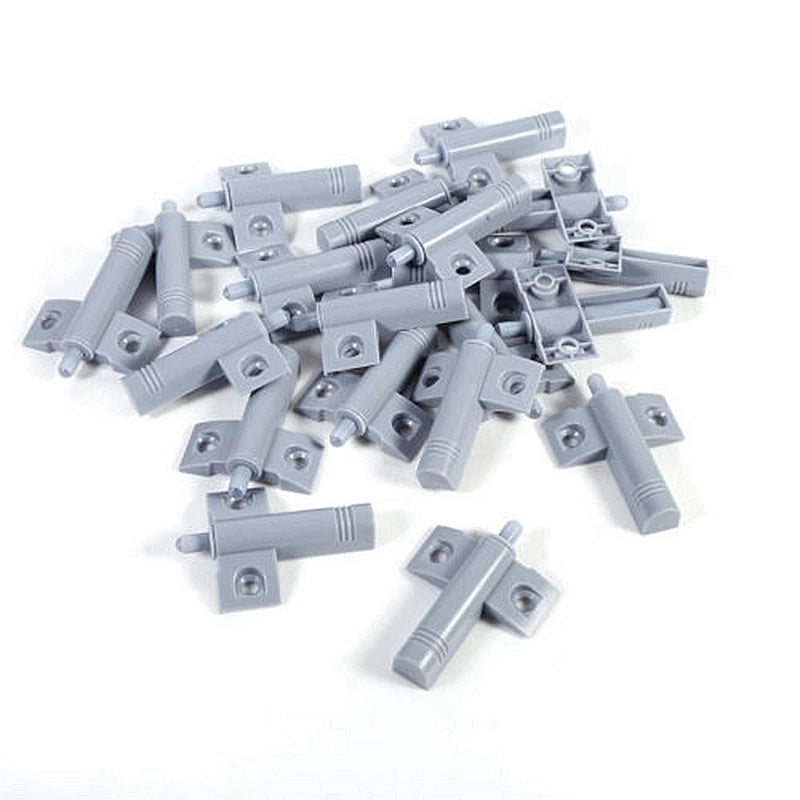 10PCS  Gray White Kitchen Cabinet Door Stop Drawer Soft Quiet Close Closer Damper Buffers For Furniture Hardware