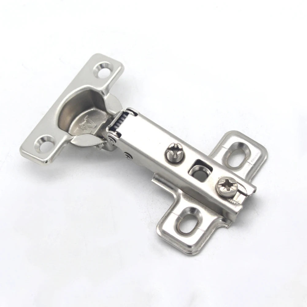 2Pcs 25mm Small Furniture Hinge Soft Close Hydraulic Damper Hinge For Kitchen Cabinet Cupboard Door Hinges Buffering Hardware