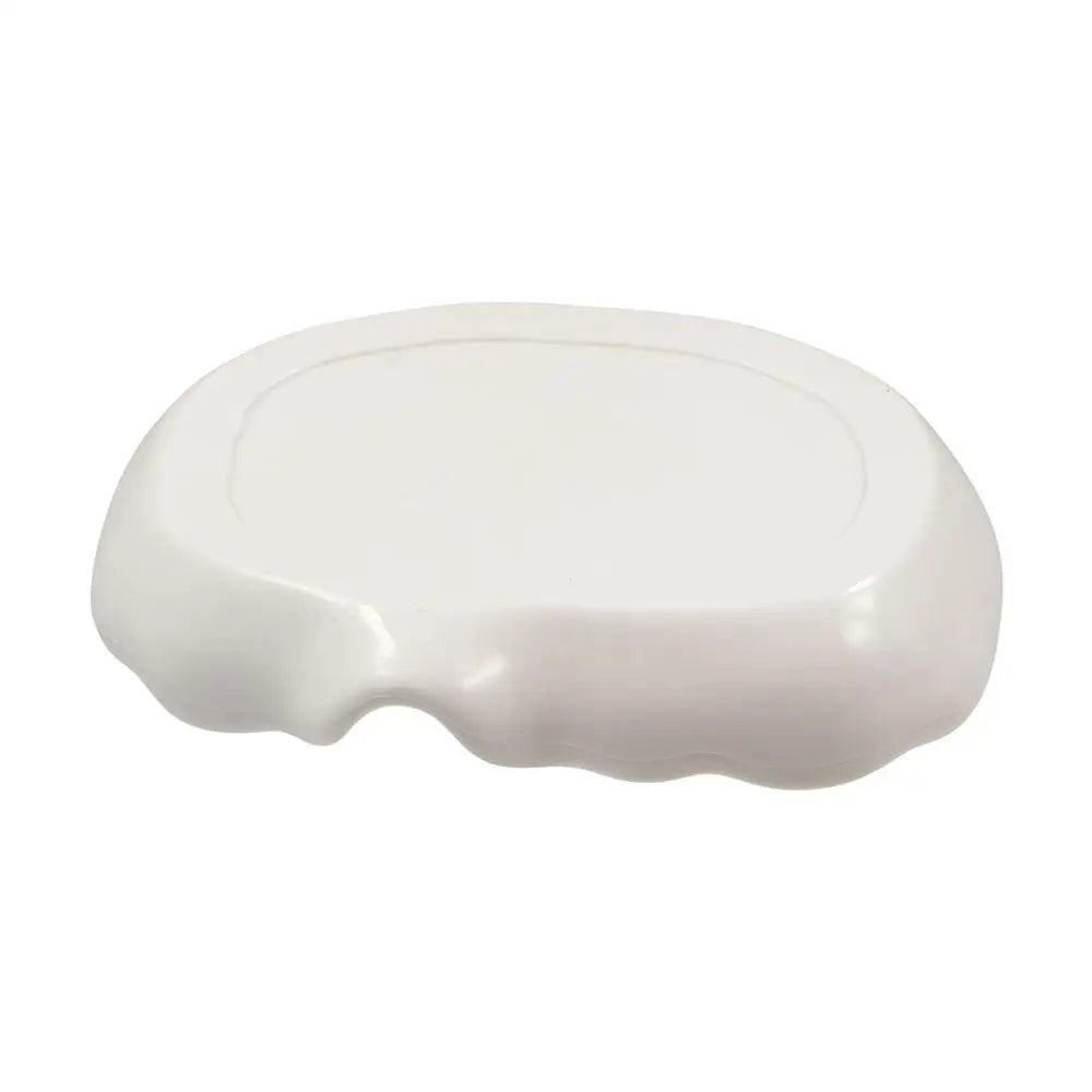 Bathroom Accessories Creative Flower Decor Soap Dish Cute Non-slip Soap Holder Plastic Portable Drain Soap Tray Storage