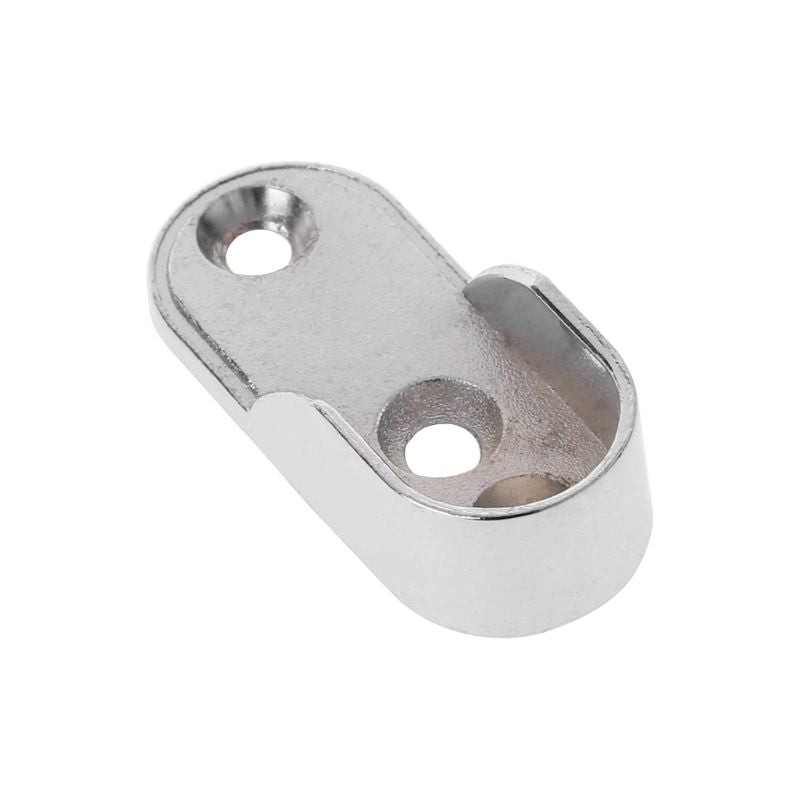 2025 New 2pcs Wardrobe Clothes Tube Support Closet Rod Pole End Bracket Thickening Holder