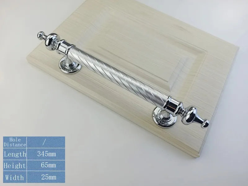255mm/290mm/345mm Furniture Wooden Door Handle For Bathroom Bedroom Restaurant Sliding Door Handle Wardrobe Gate Pulls Handles