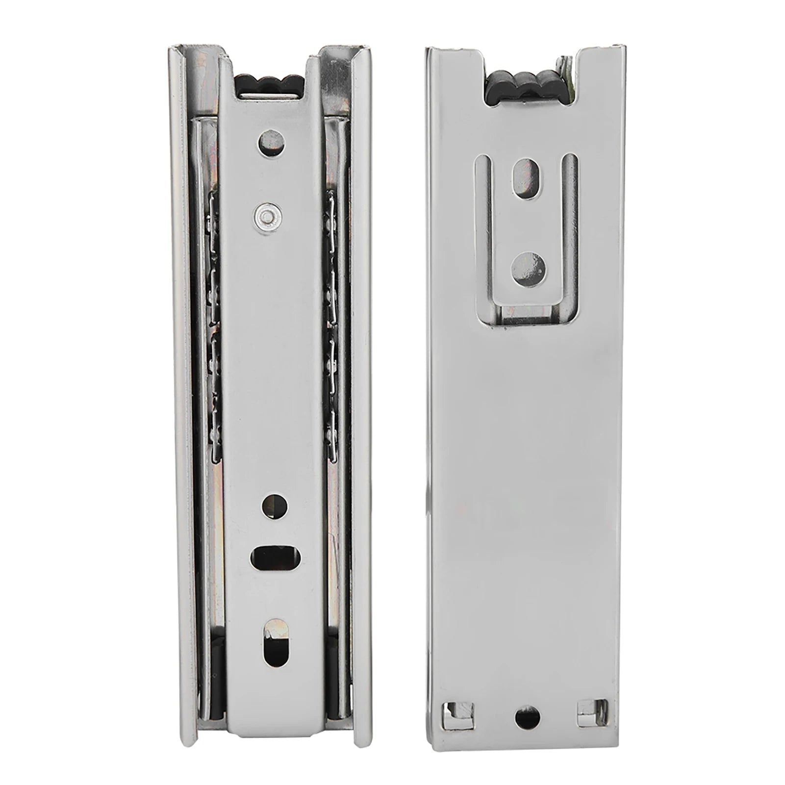 2pcs 5in Mini Short Drawer Slides Furniture Guide Rail Full Extension Kitchen Cupboard Drawer Hardware 35mm Width