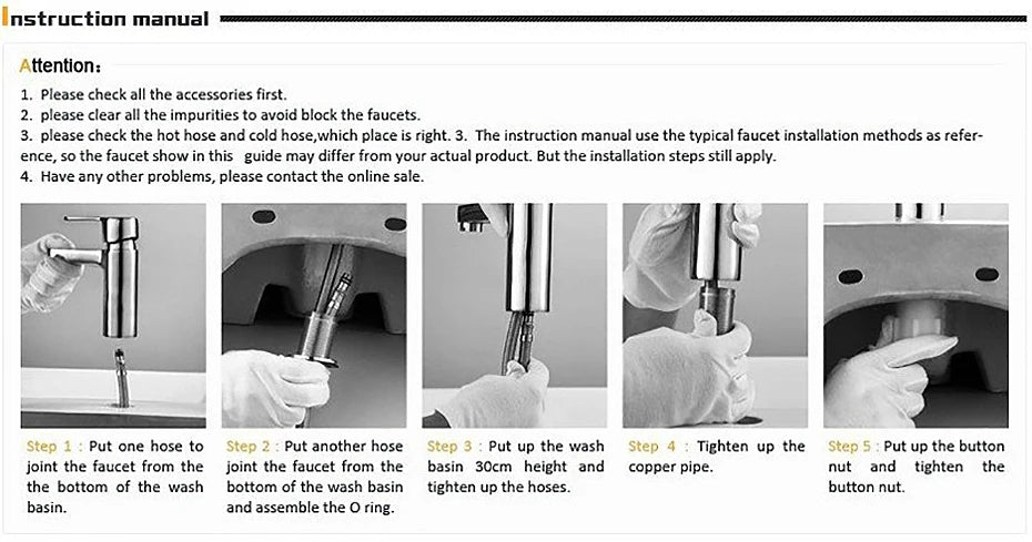Basin Faucet Waterfall Black with Brushed Bathroom Basin sink Faucet Cold and Hot Water Mixer Single Handle Bathroom Taps 855951