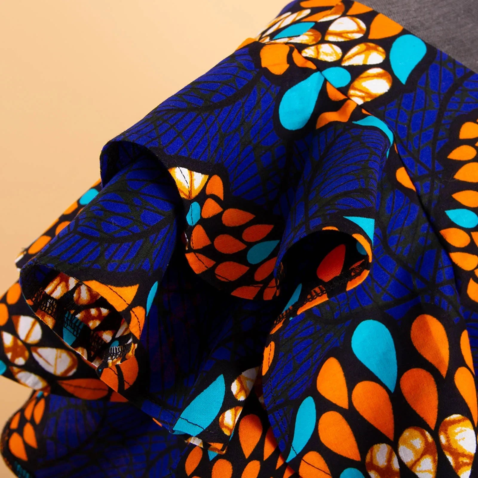 African 2 Piece Set for Women Crop Top + Print Skrit Set Ankara Clothing Dashiki Outfits Blouse Shirt Midi Skirt Casual S1926100