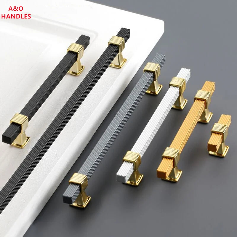 Handles Drawer Cabinet Furniture Kitchen Handles for Cabinet Knob Door Drawer Furniture Kitchen Knob Modern Simple Light Luxury