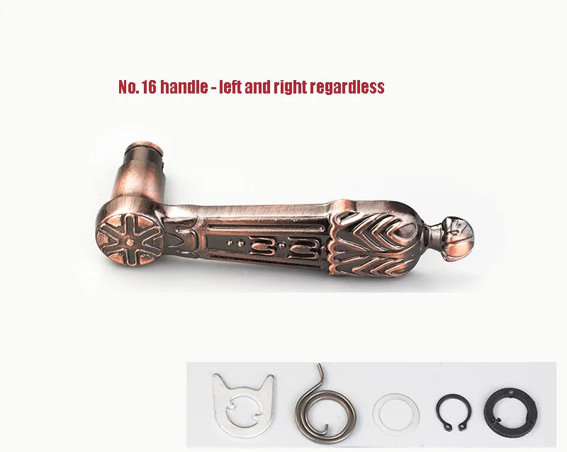 Solid Handle For Anti-theft Door Durable Non Rusting  Thickened Material Household Door Room Bedroom Universal Handle