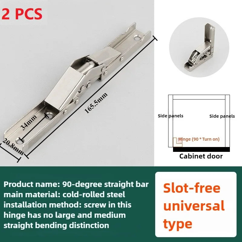 NORMAL Cabinet Hinge 90/150/170 Degree No-Drilling Hole Cupboard Door Hydraulic Hinges Soft Close With Screws Furniture Hardware
