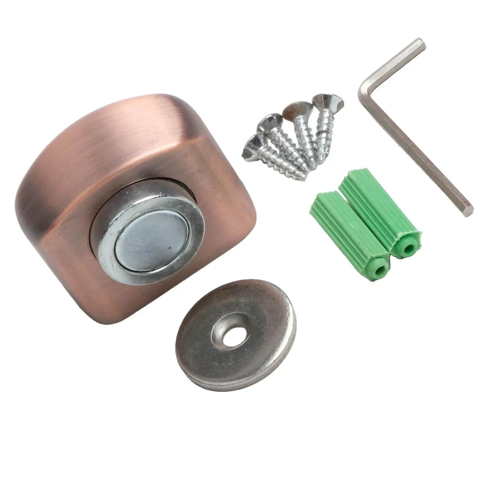 Door Holder Home Improvement Magnetic Door Stopper Easy To Install Modern Minimalist Design Reliable Manual Control