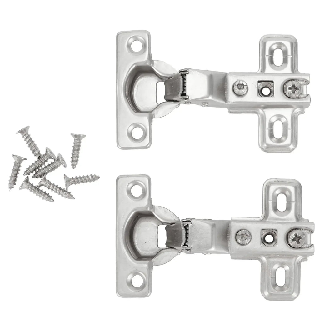 2Pcs/set 25mm Small Furniture Hinge Soft Close Hydraulic Damper For Kitchen Cabinet Cupboard Door Hinges Buffering Hardware