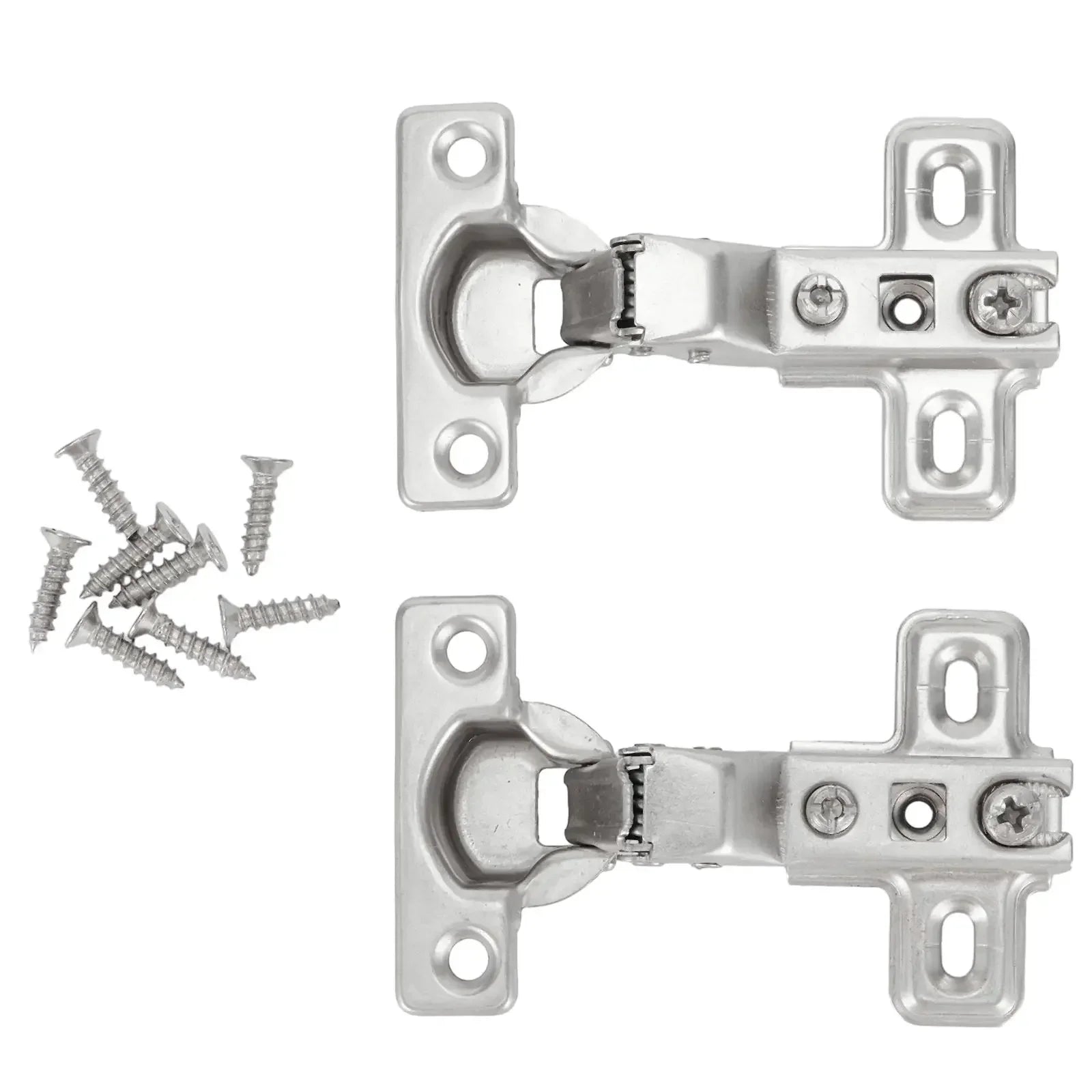 2Pcs/set 25mm Small Furniture Hinge Soft Close Hydraulic Damper For Kitchen Cabinet Cupboard Door Hinges Buffering Hardware