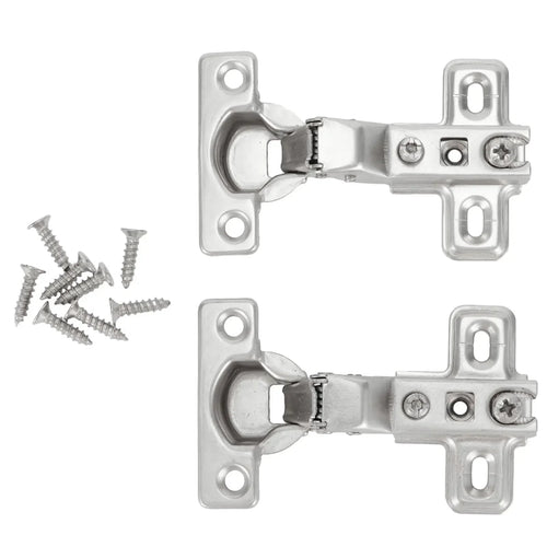 2Pcs/set 25mm Small Furniture Hinge Soft Close Hydraulic Damper For Kitchen Cabinet Cupboard Door Hinges Buffering Hardware
