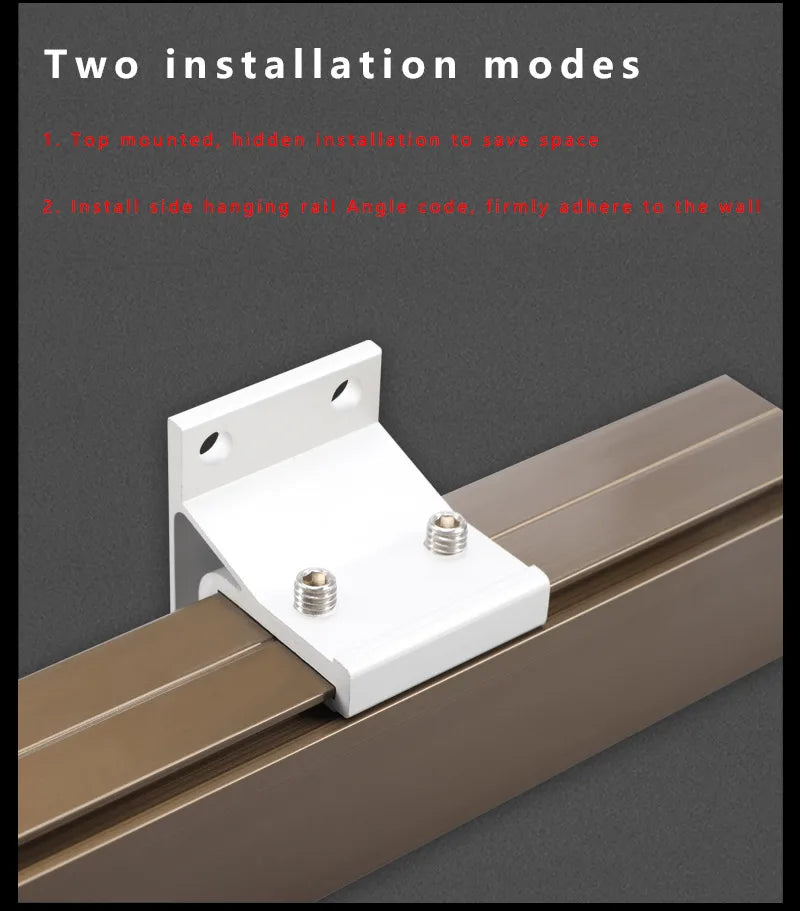Sliding Door Track Slideway Solid Wood Folding Sliding Door Sliding Rail Hanging Rail Slow Lifting Wheel Hanging Door Guide Rail