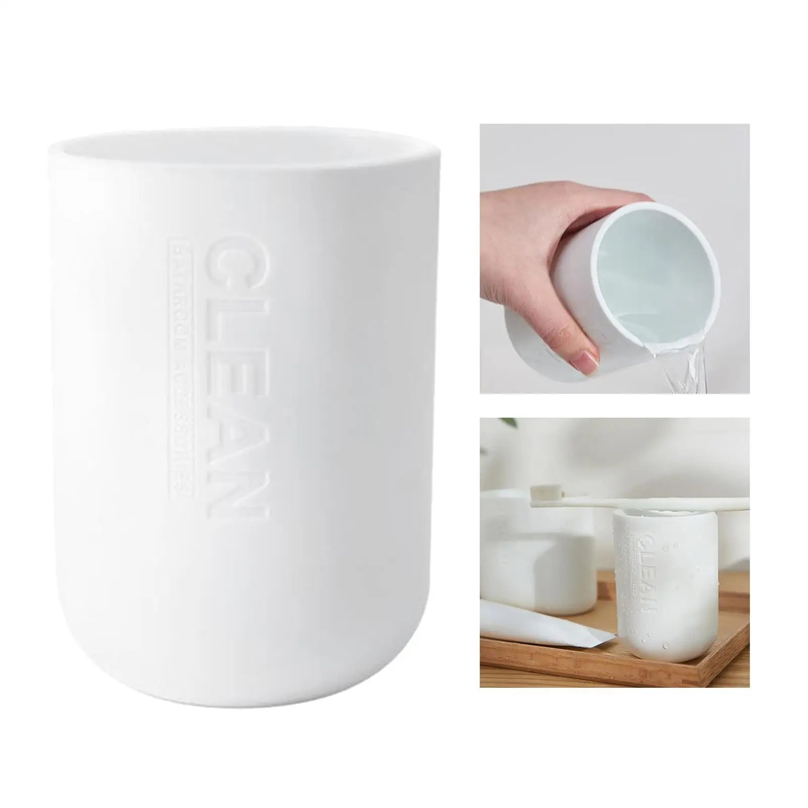 Bathroom Accessory Easily Clean for Storing Your Toiletries Countertop Decor