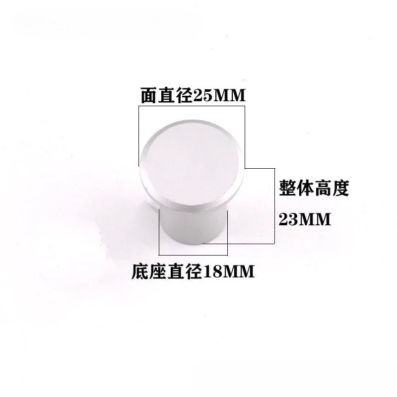 Modern Simple Handles for Furniture Silver Bedroom Wardrobe Dresser Nightstand Drawer Handles Kitchen Drawer Cabinet Handles