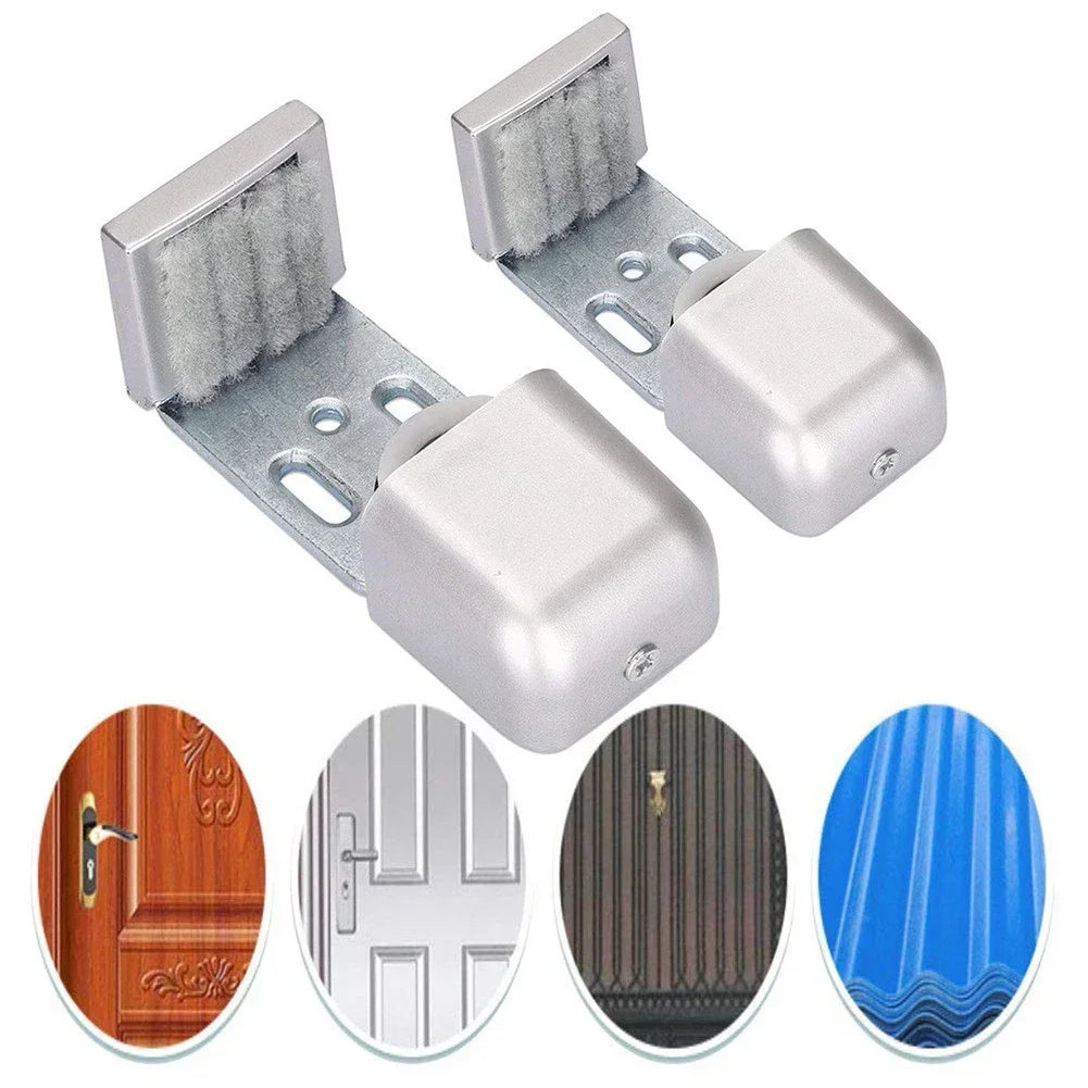Sliding Door Slides Rails Adjustable Barn Door Floor Guide Roller Wall Mount Bottom Stay Sliding Limit Stop Door Stop Hardware
