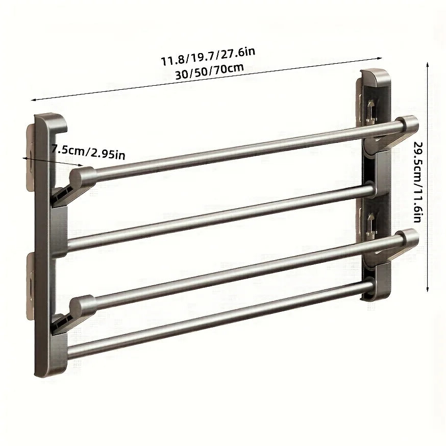 Non perforated wall mounted shoe rack, made of metal material, suitable for home shoe storage