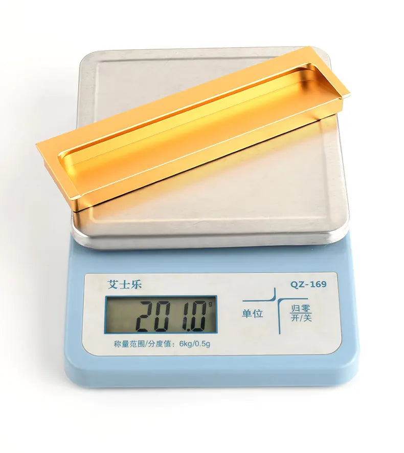 Modern Luxury Furniture  Recessed Cabinet Handles & Flush Drawer Pulls  Aluminum Alloy Slot Design