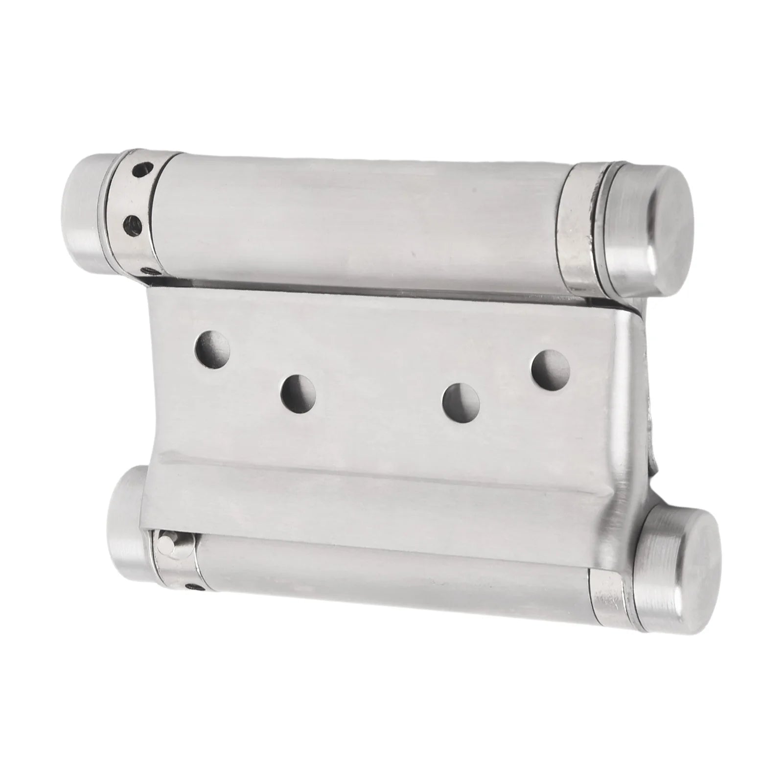 Double Spring Hinge Two-Way Free Door Hinge Stainless Steel  Automatic Door Closing Garage Door Hinges Fence Dedicated Hardware