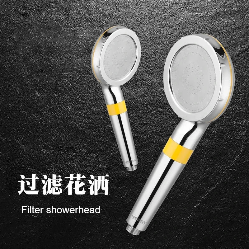 Bathroom Double Filter Shower Head, Toilet Shower Head, Removable Handheld Shower Head