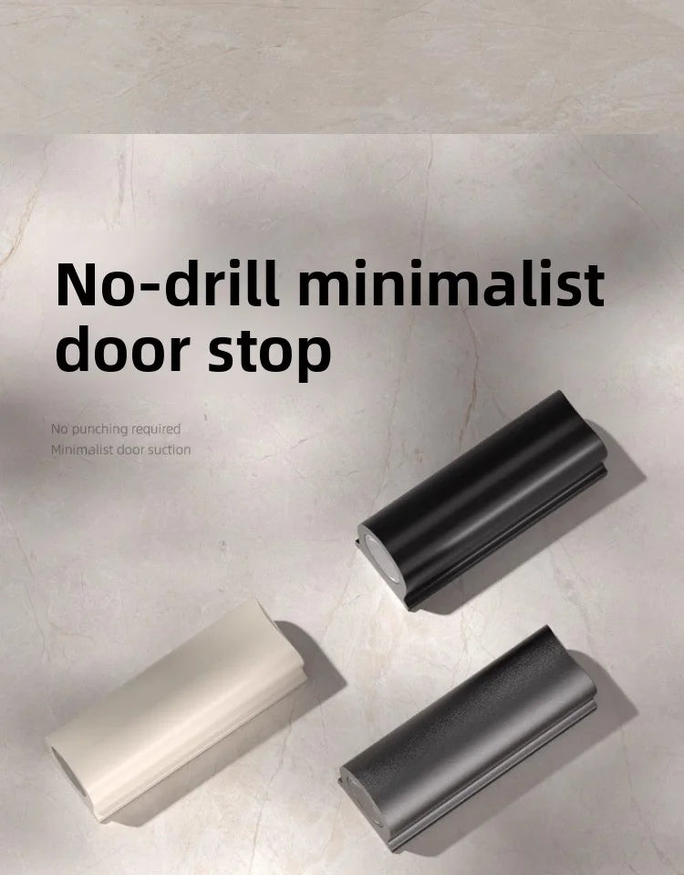 Magnetic Door Stopper -Avoiding Door Damage, Prevents Door Slamming Protects Walls For All Door Materials, Door Hardware