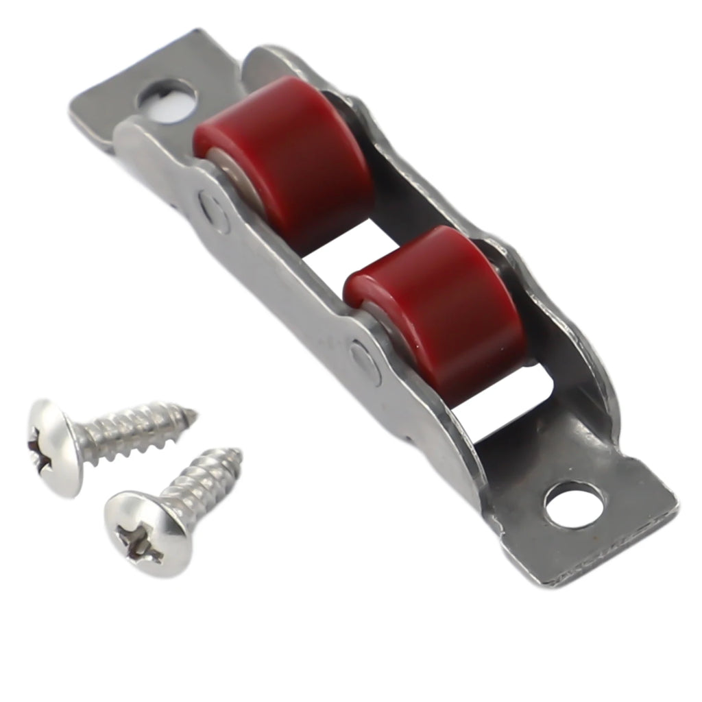 Door Hardware Door Sliding Roller Home Garden Runner Wheel Slot Wheels 1Pc Pulley Sliding Door Roller New Style