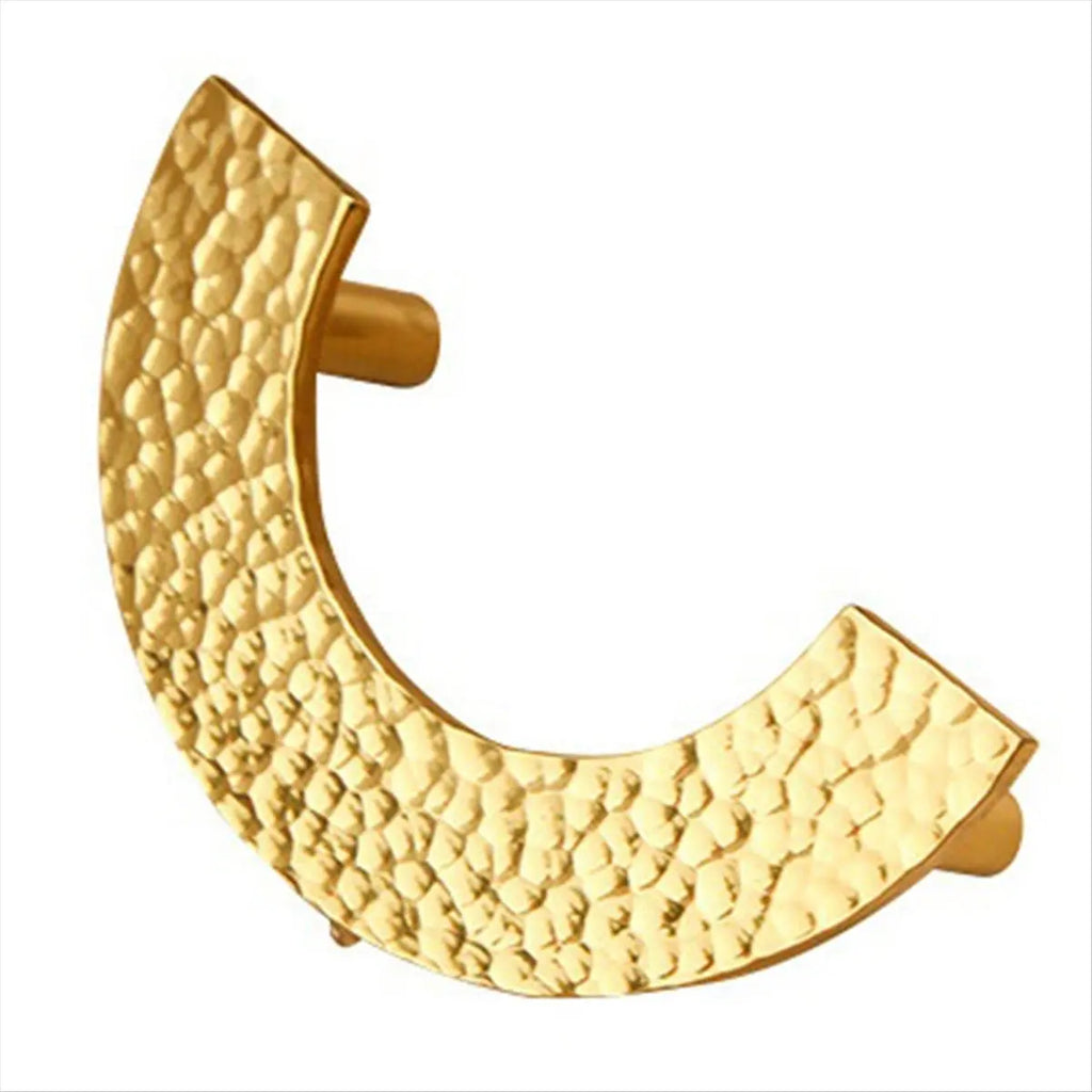 *ABDH Hand-hammered semi-circular cabinet door handles Table drawer handles Modern handles furniture hardware accessories B