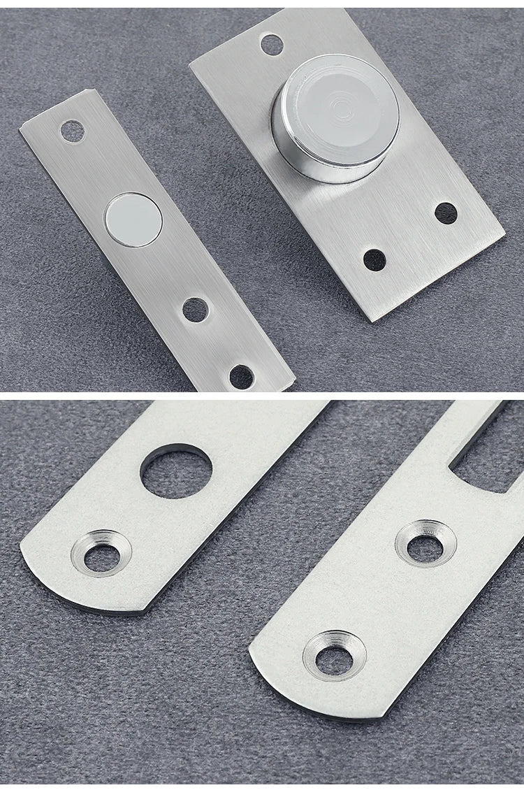 Stainless Steel Pivot Door Hinge Heavy Duty for Wood Shaft Murphy Hinge Up and Down Doors Rotating Hinges Location Shaft Hinge