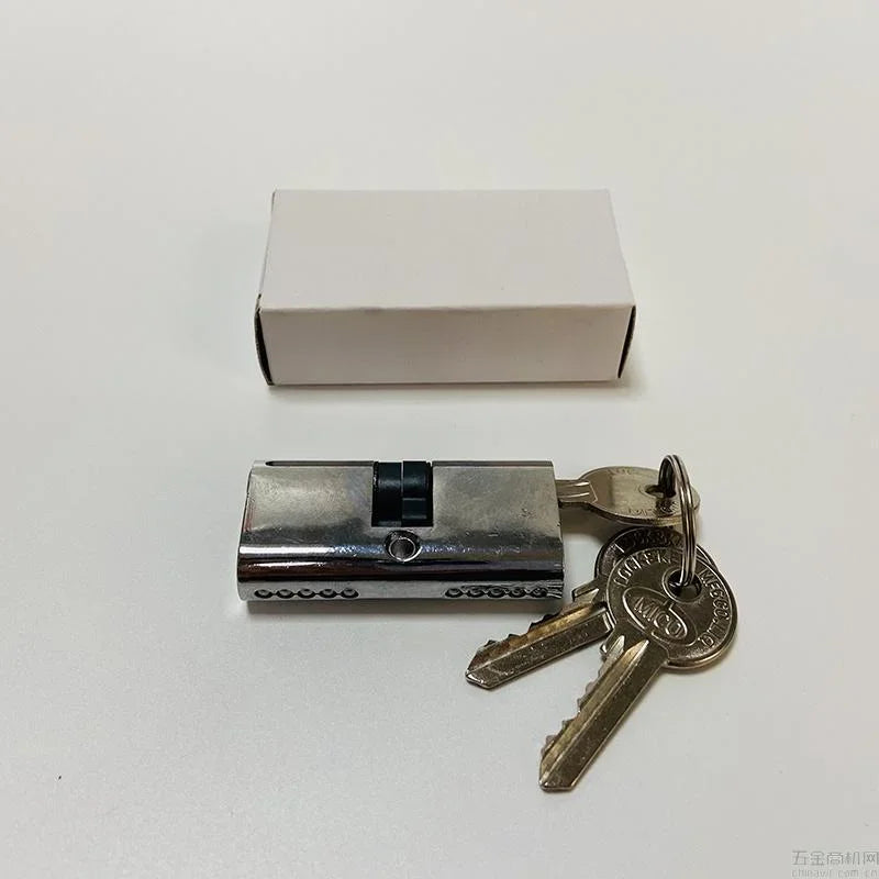 Lock Cylinder 54mm Double Door Single Door Indoor Anti-theft Aluminum Alloy Plug-in Door Lock Hook Lock Bladder