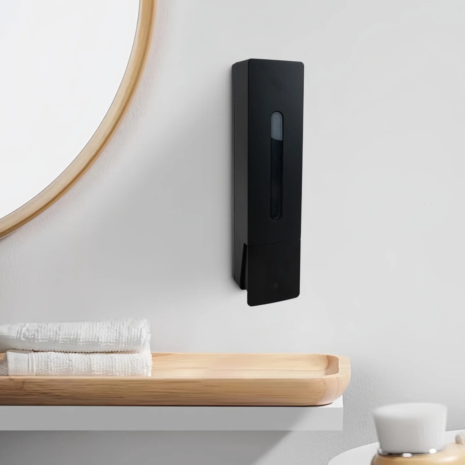 Bathroom Organization Bathroom Dispenser 265x135x65mm Easy Installation Method Upgraded Anti-slip Button Public Place Use