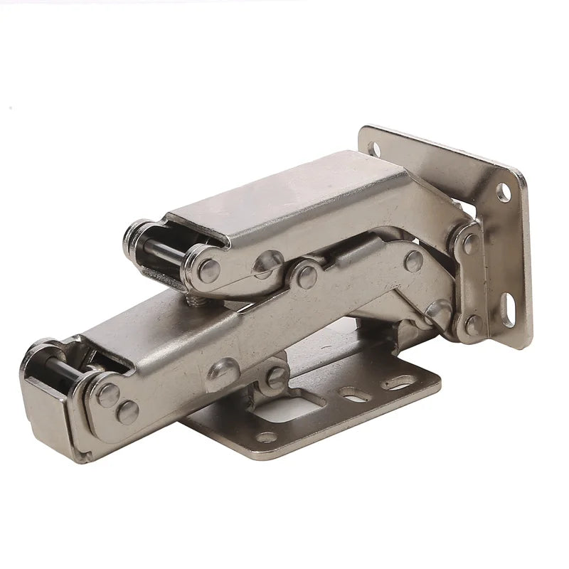 1-10PCS Cabinet Hinge 90 Degree 3/4in No-Drilling Hole Cupboard Door Hydraulic Hinges Soft Close With Screws Furniture Hardware