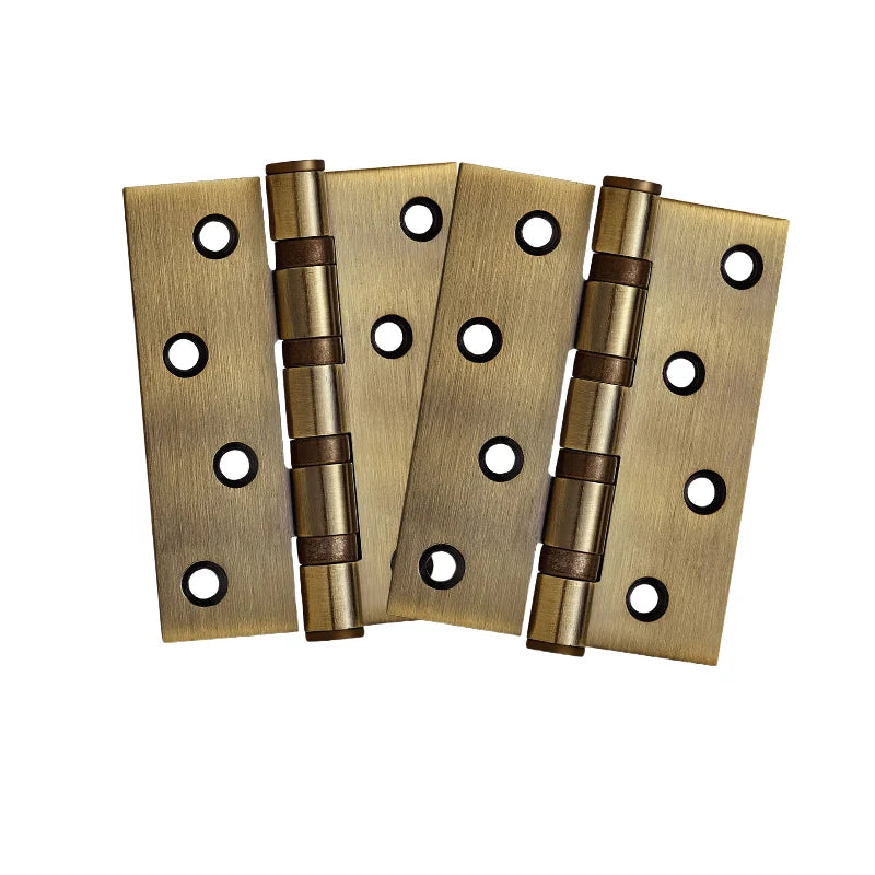 stainless steel Mute Hinge Room Door 4 Inch Bearings Hinges 3mm Thick Heavy Doors Strong Load Bearing Gemel Furniture Hardware