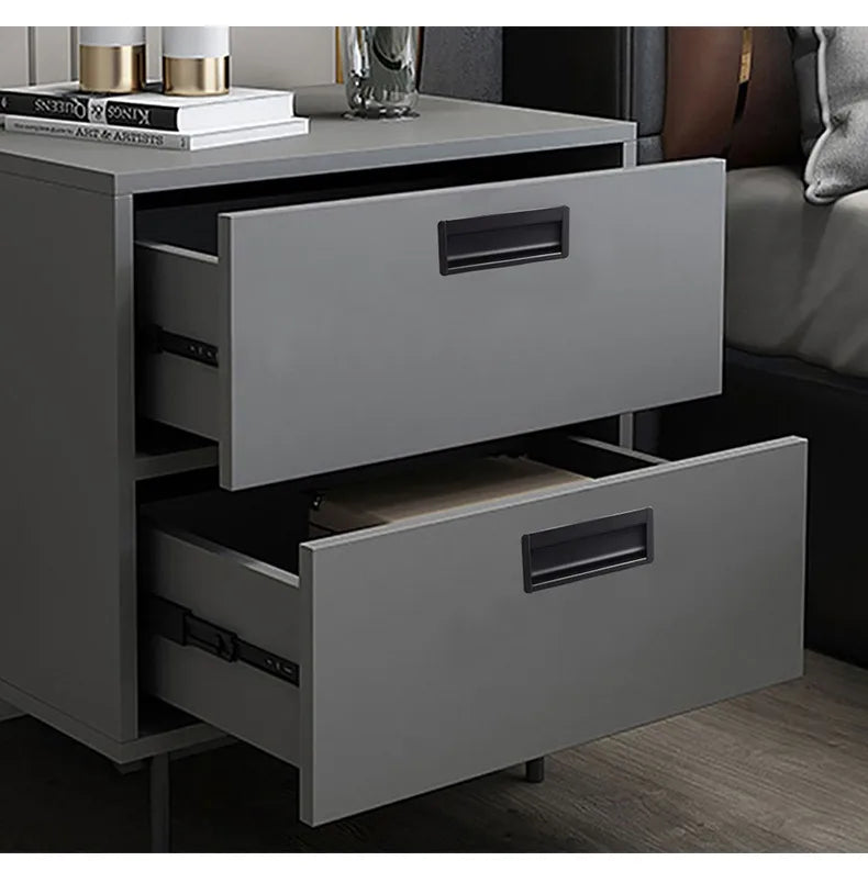 Embedded Hidden Furniture Handles Modern Aluminum Alloy Wardrobe Door Pulls Matte Black Kitchen Cabinets Knob Decoration Handles