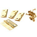 4pcs 24*18mm  Drawer Hinges Kitchen Cabinet Door Hinges for Caskets Jewelry Boxes Furniture Fittings  Furniture Accessories